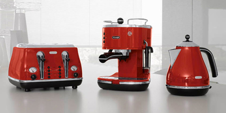 DeLonghi Icona Red Collection
